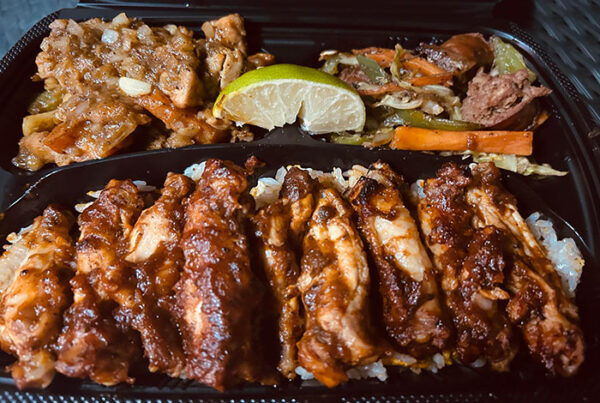 BBQ Jerk Wings & Curry