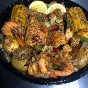 Cajun Salmon & Shrimp
