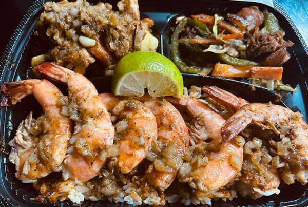 BBQ Jerk Shrimp & Curry