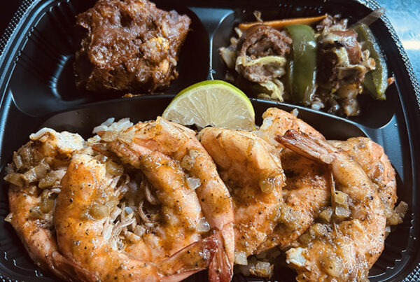 BBQ Jerk Shrimp & Oxtail