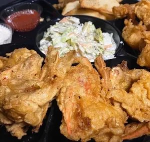 Fried Crab & Fish